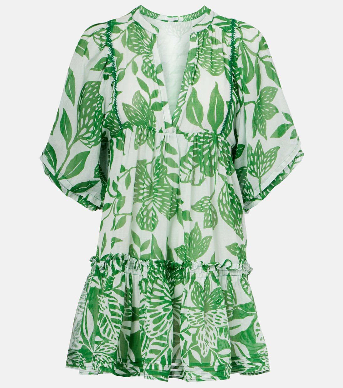 Robe Aria en coton à fleurs | Poupette St Barth