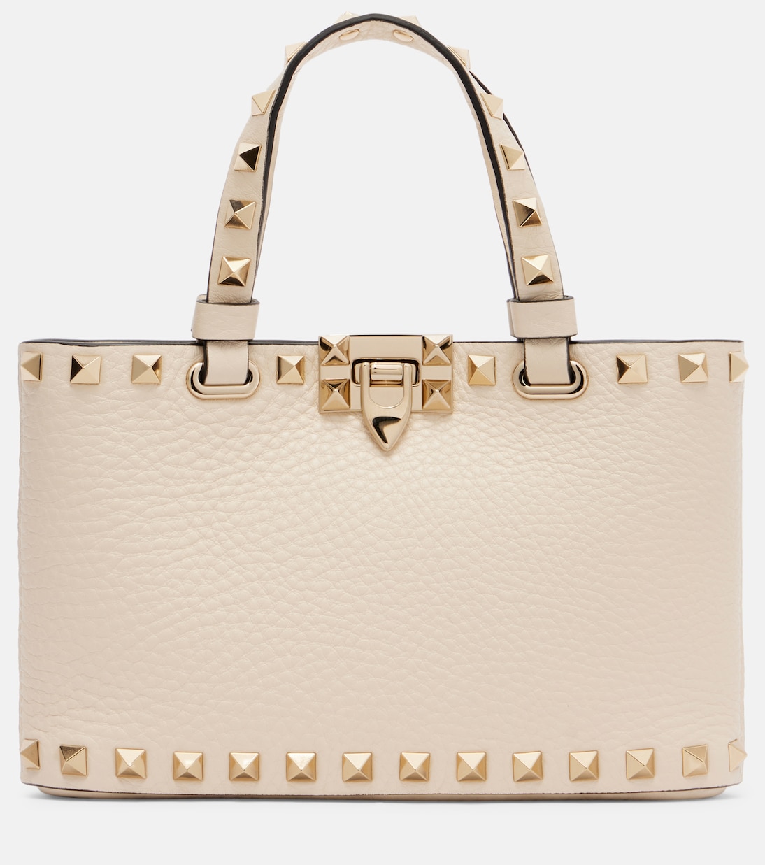 Tote Bag Rockstud Mini aus Leder | Valentino Garavani