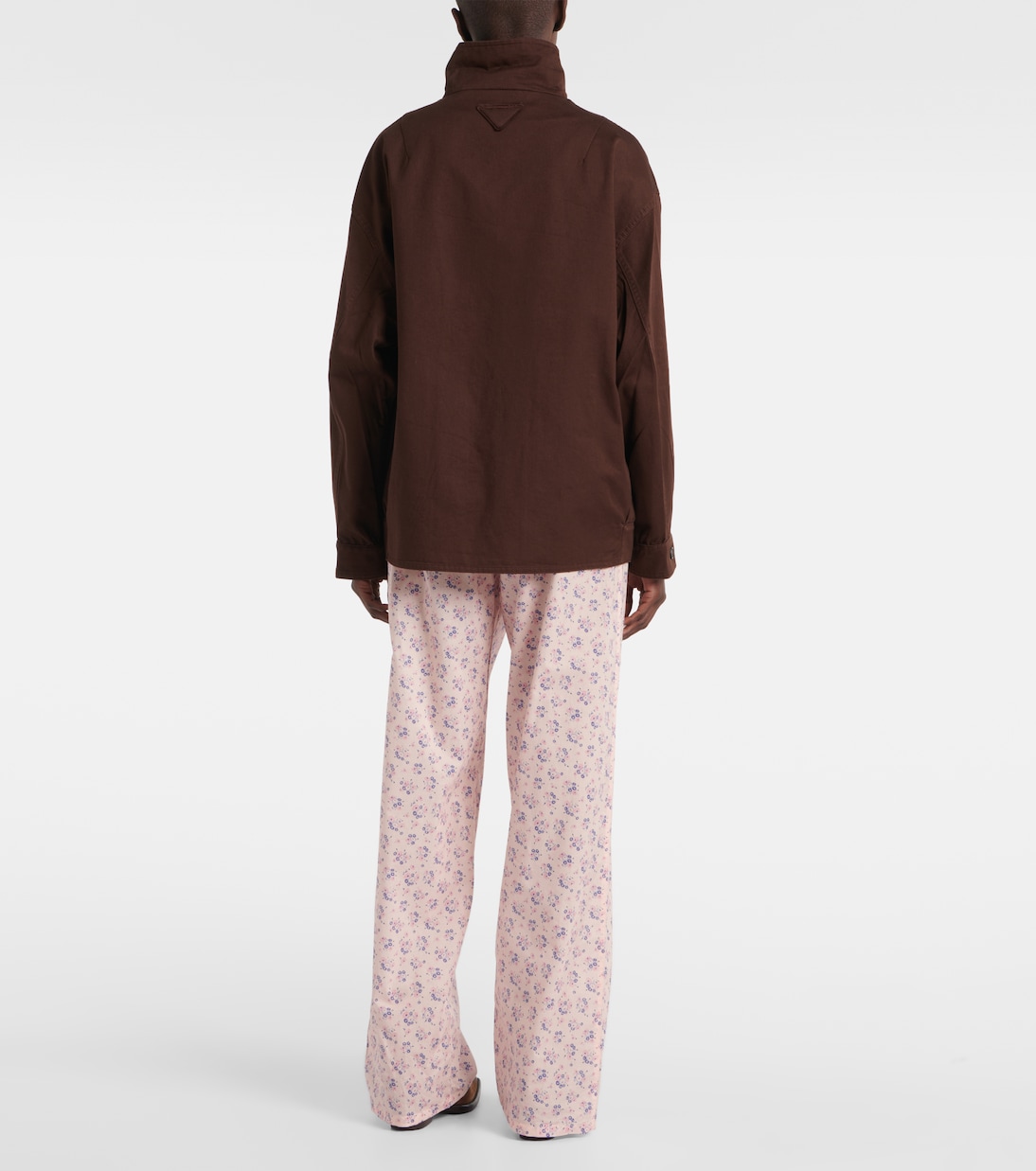 Oversized cotton field jacket | Prada