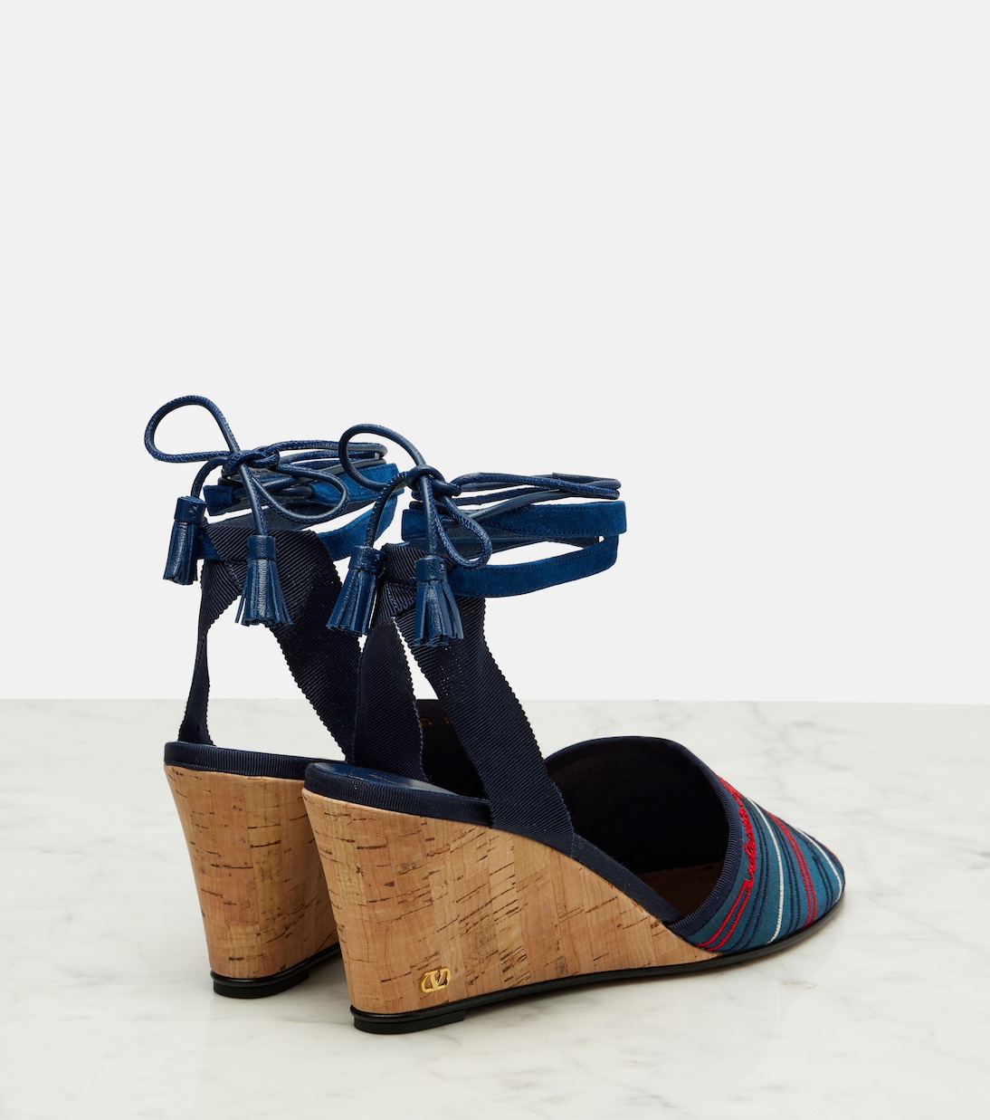La Cruisette canvas espadrille wedges | Valentino Garavani