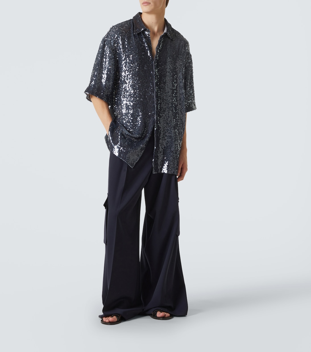 Chemise à sequins | Dries Van Noten