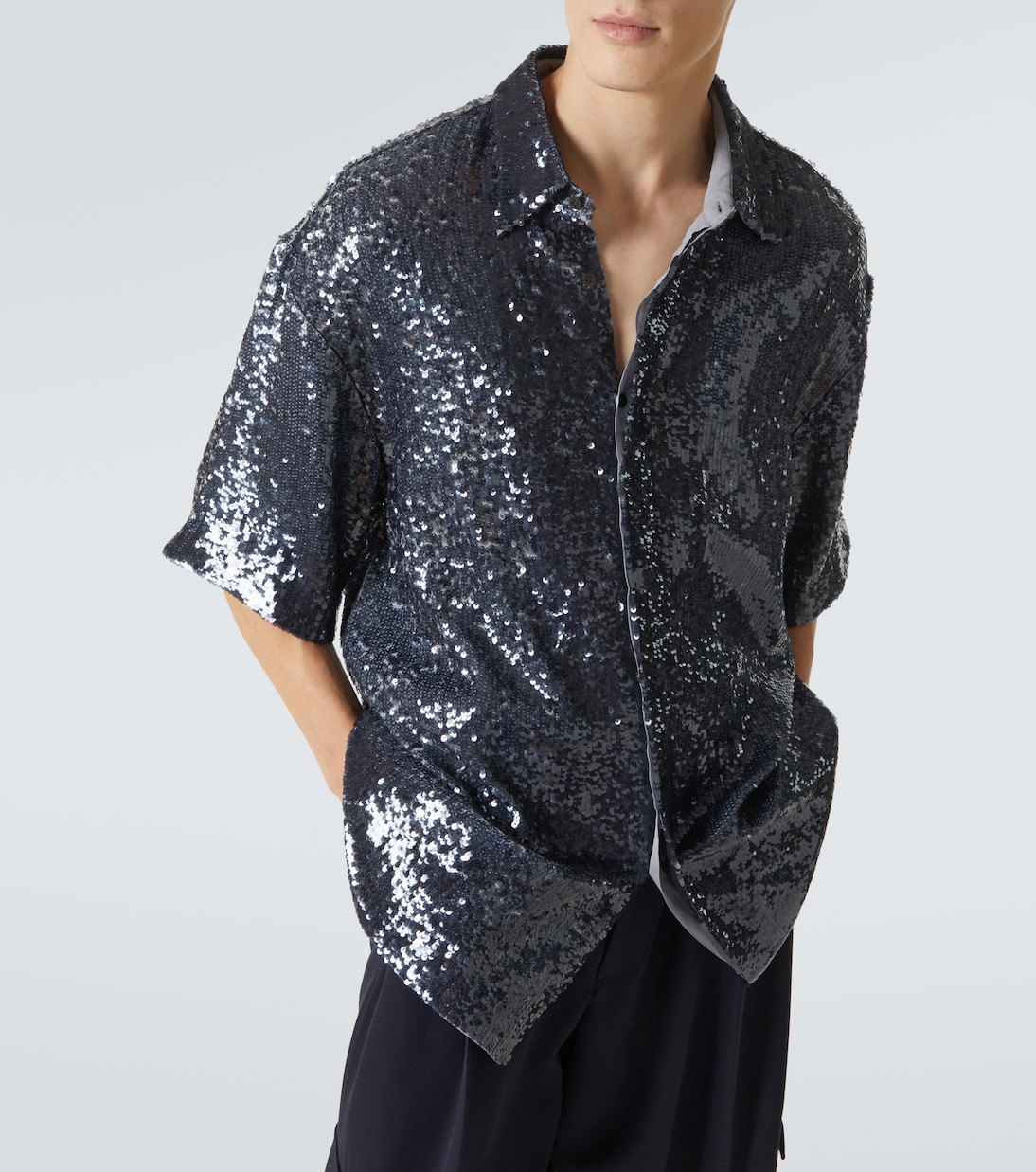 Chemise à sequins | Dries Van Noten