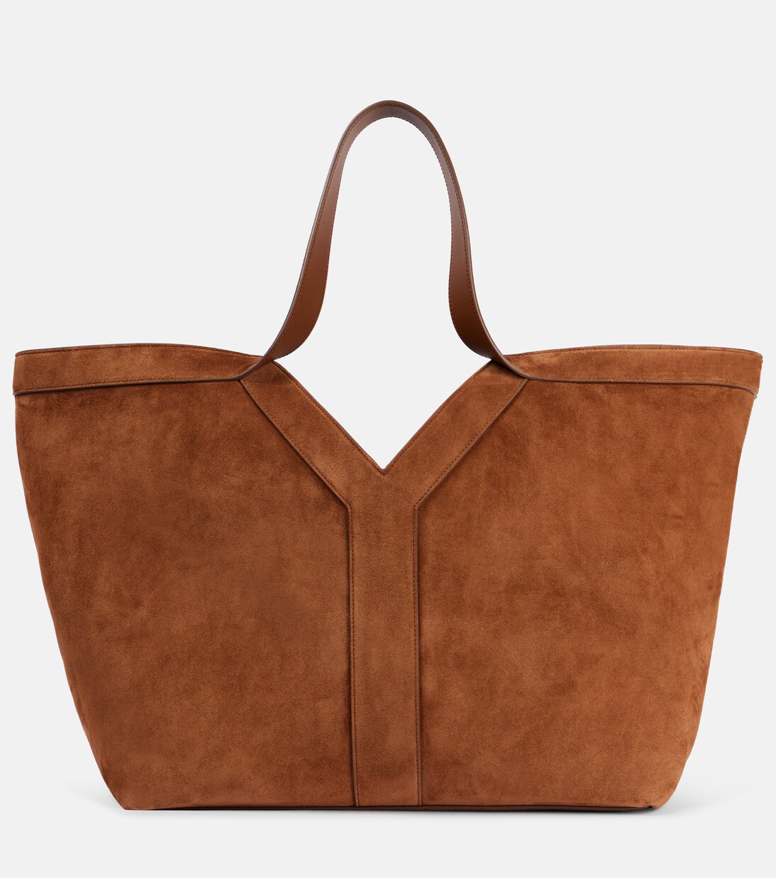 Tote Bag Y aus Veloursleder | Saint Laurent