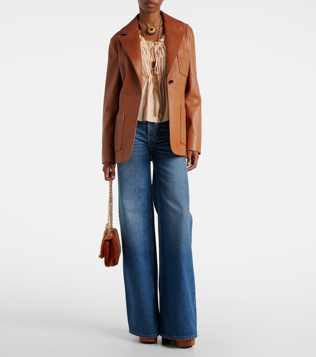Leather jacket | Chloé