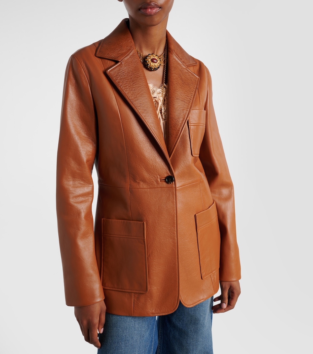 Leather jacket | Chloé