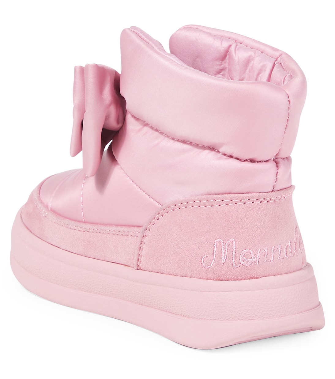 Bow-detail ankle boots | Monnalisa