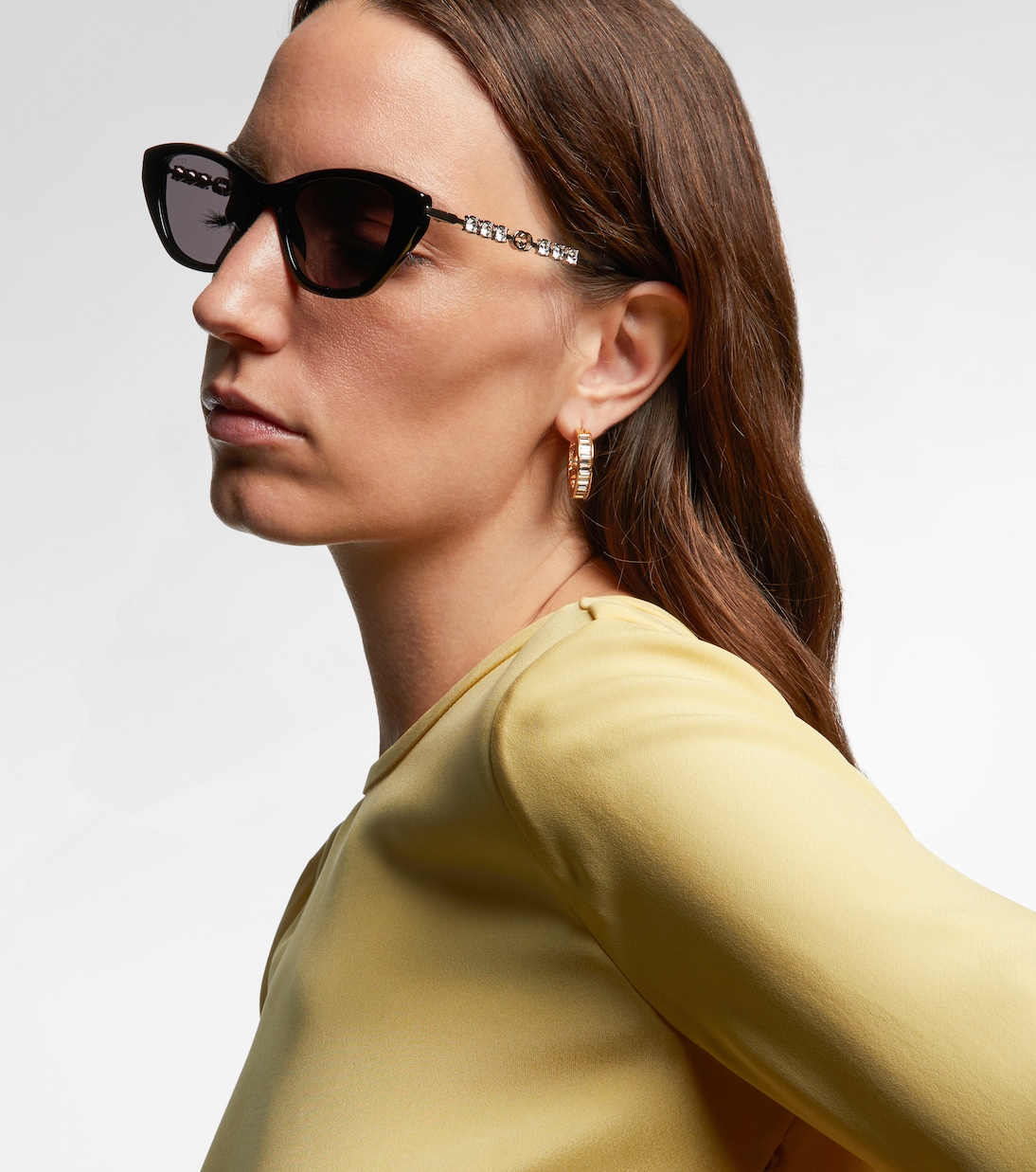 Interlocking G cat-eye sunglasses | Gucci