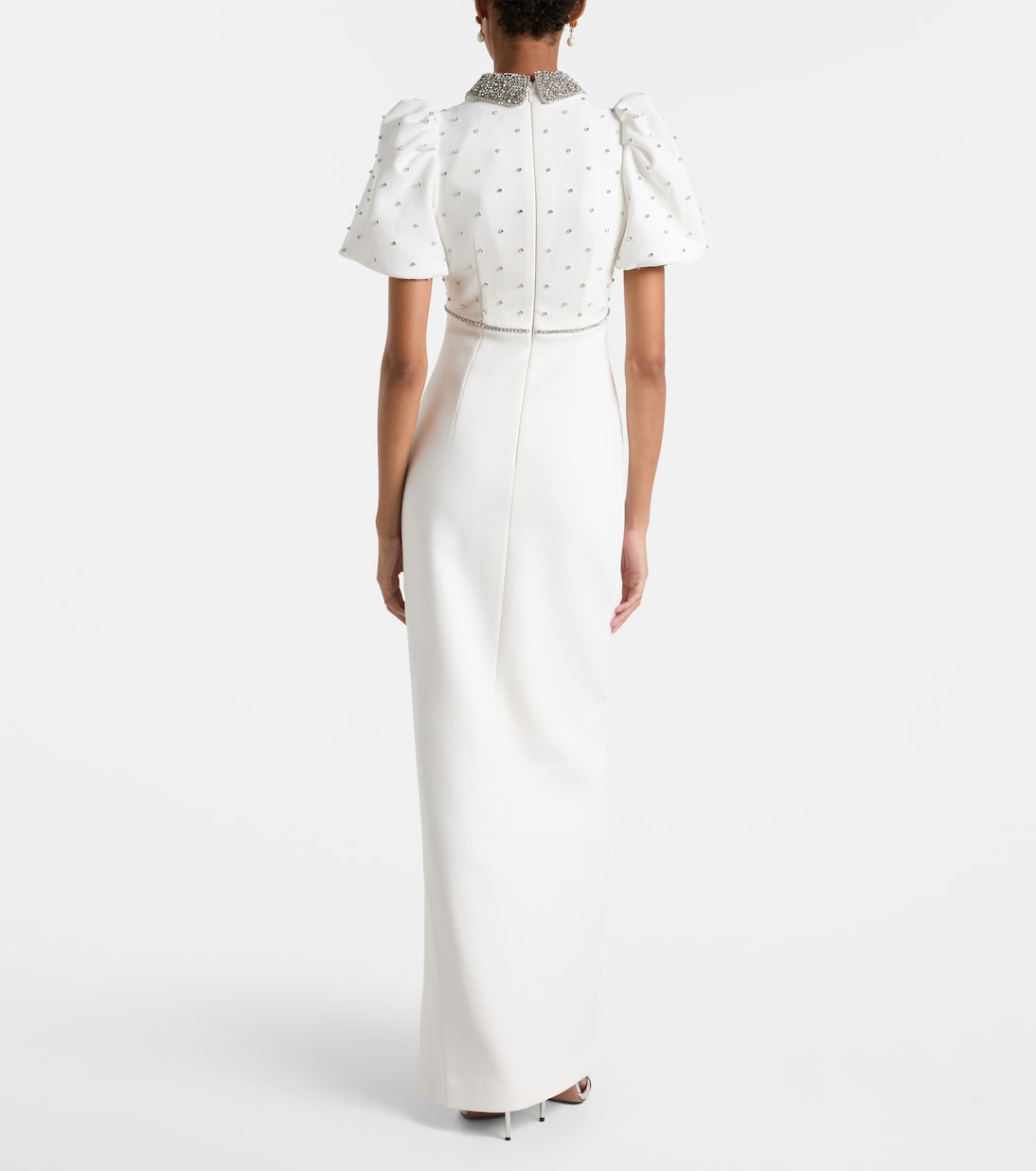 Bridal Robe Amery mit Kristallen | Rebecca Vallance