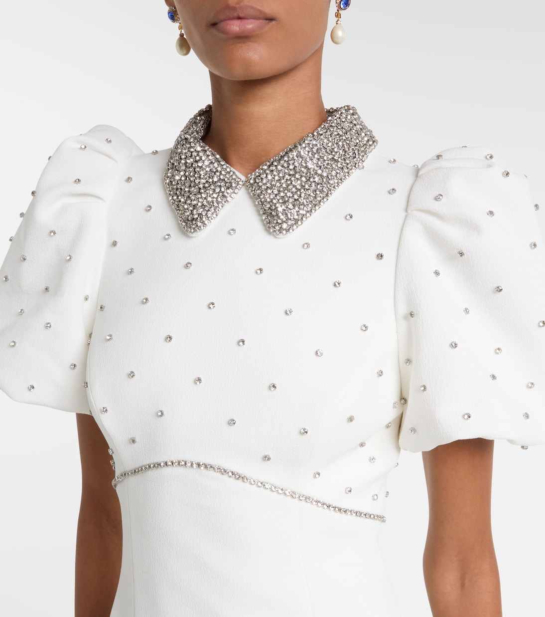 Bridal Robe Amery mit Kristallen | Rebecca Vallance