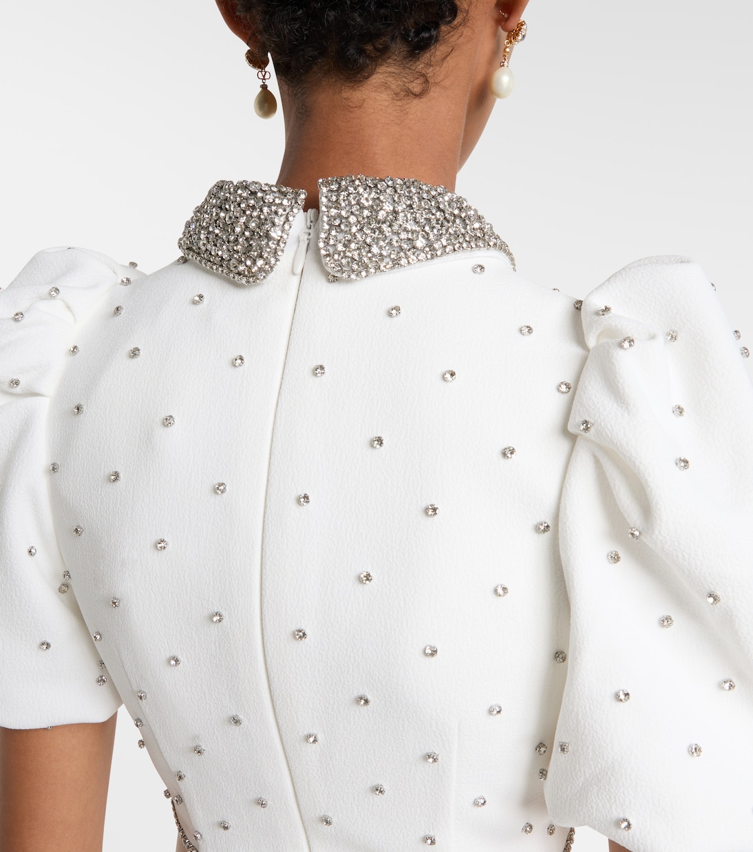 Bridal Robe Amery mit Kristallen | Rebecca Vallance