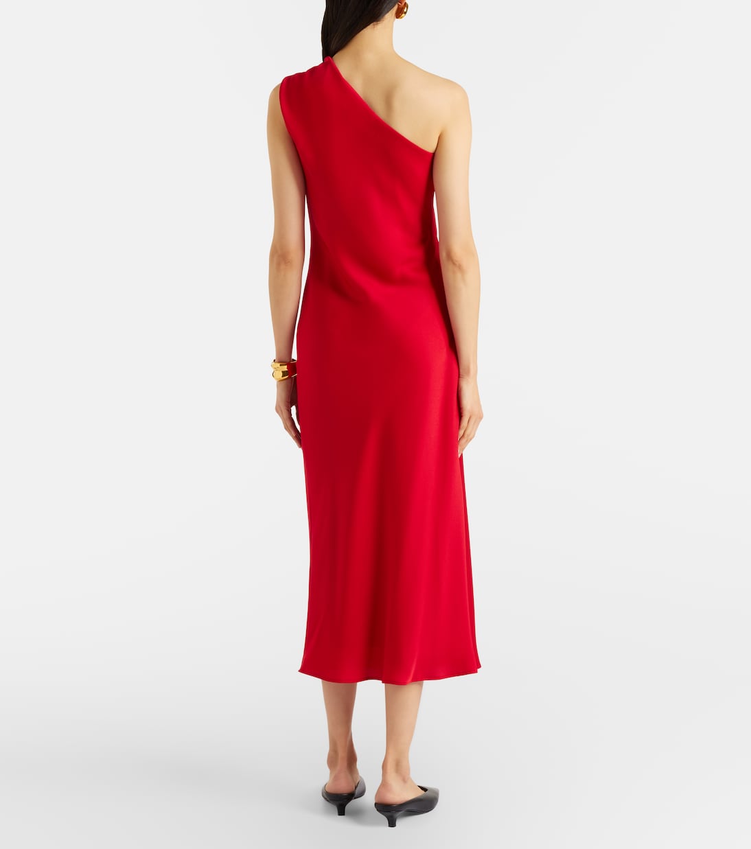 Entrata satin midi dress | Max Mara