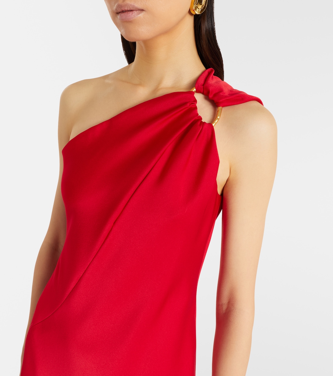 Entrata satin midi dress | Max Mara
