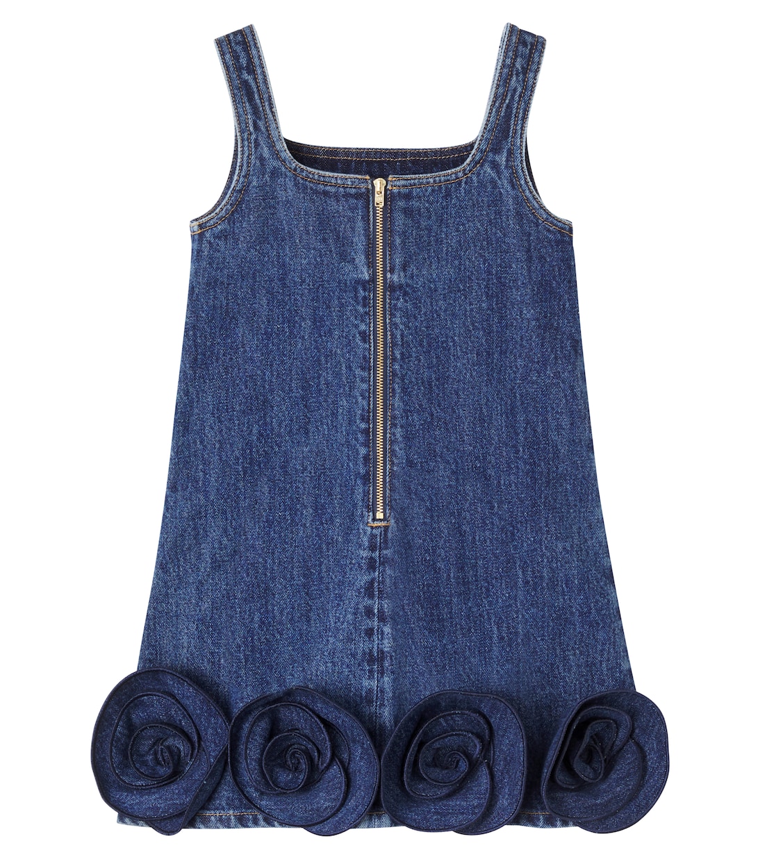 Robe en jean à fleurs | Self-Portrait Kids