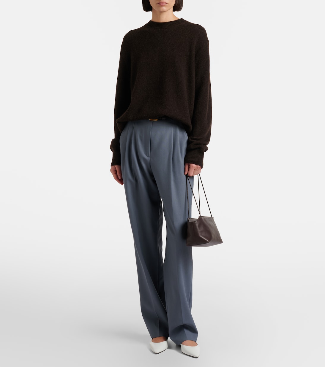 Bolso al hombro Terrasse To-Go de piel | The Row