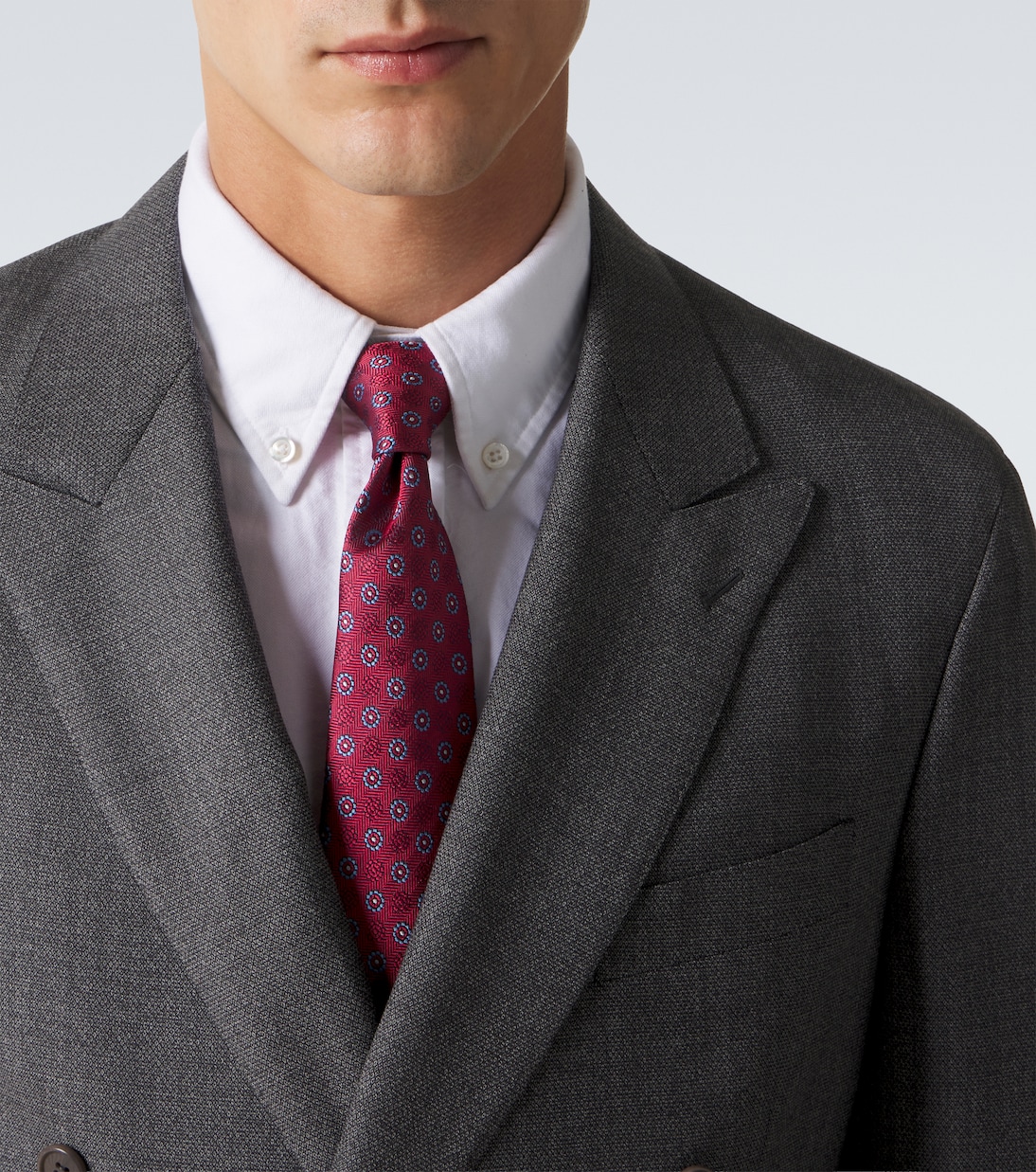 Silk jacquard tie | Canali