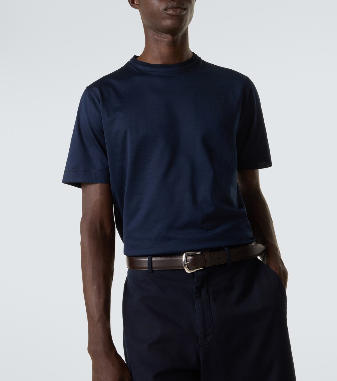 Cotton lisle T-shirt | Canali