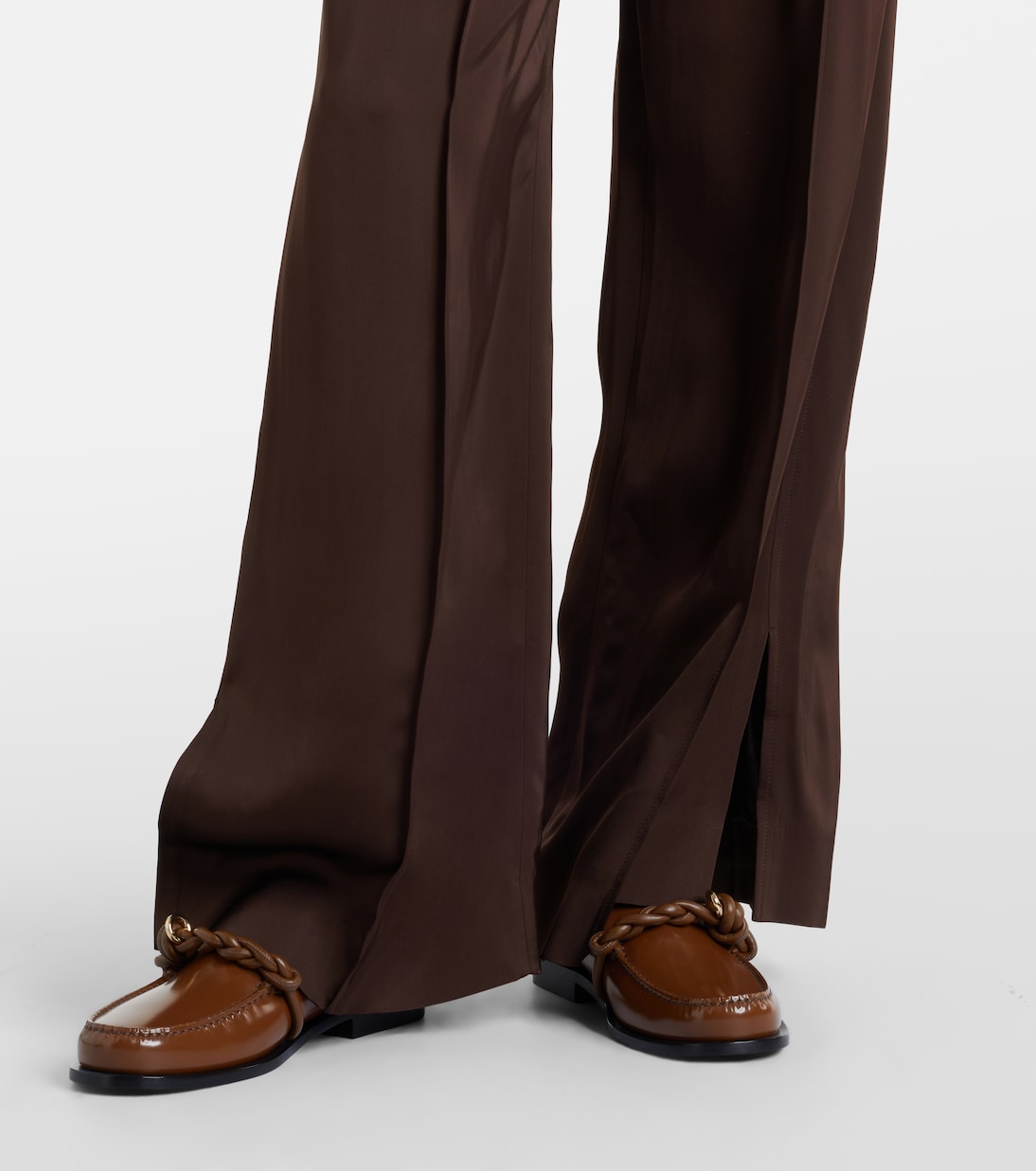 Tangle leather loafers | Jil Sander