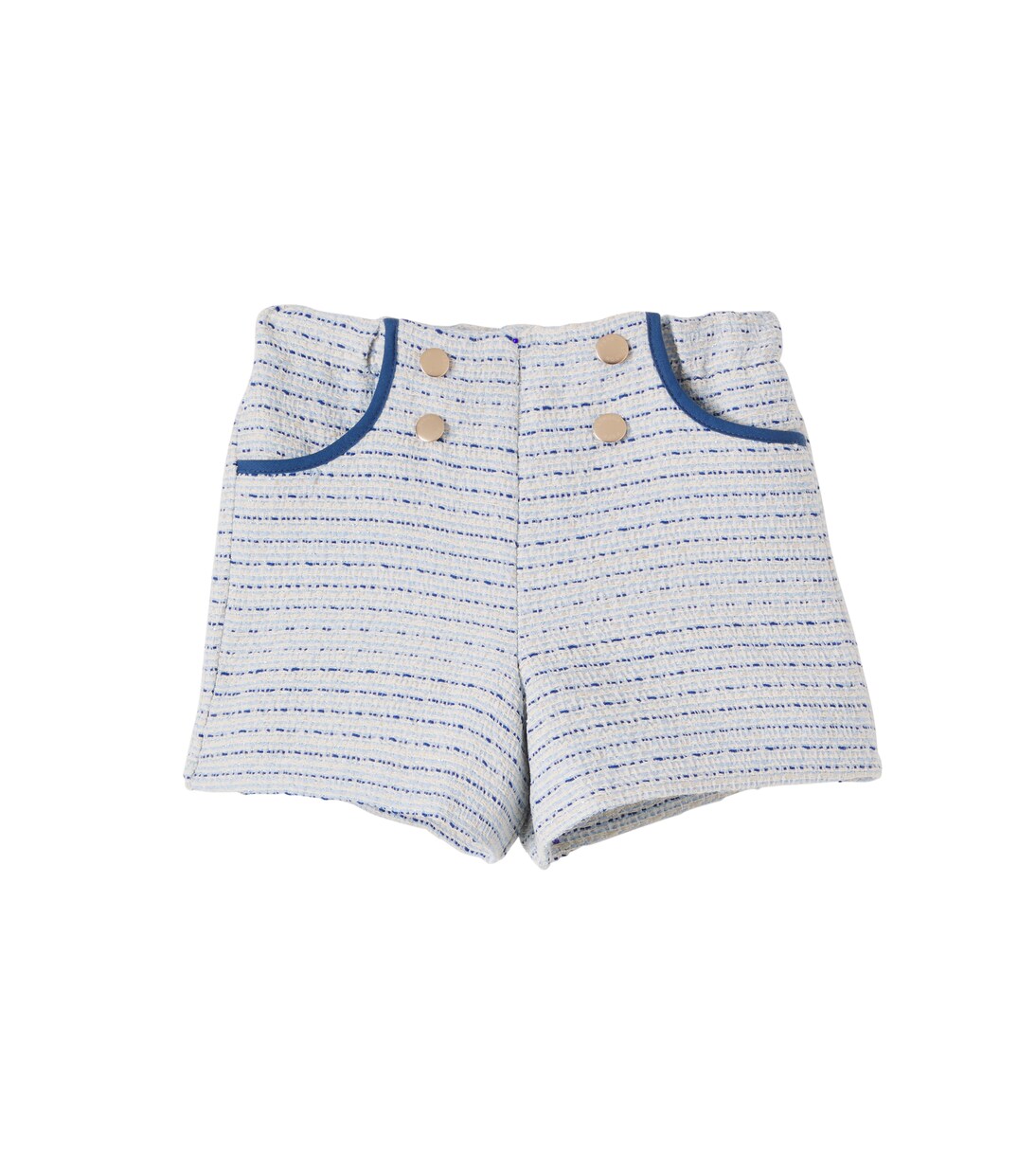 Bouclé tweed shorts | Pepa London