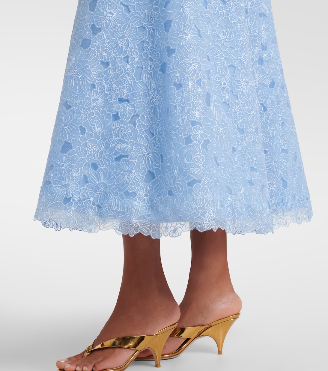 Robe de cocktail Anessa à broderie | Costarellos