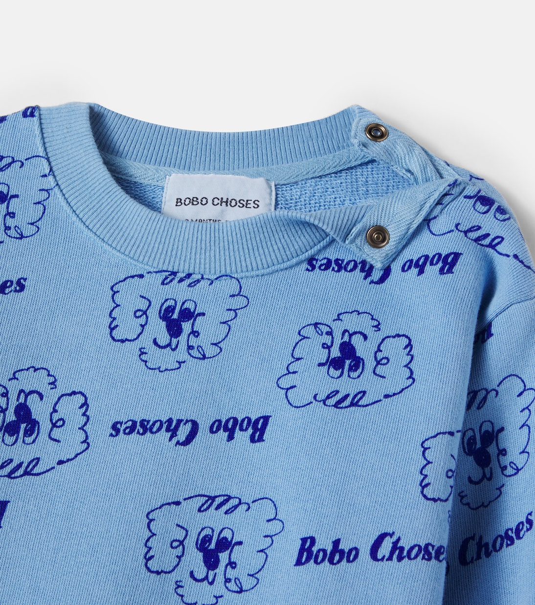 Sweatshirt Pickles The Dog aus Baumwoll-Jersey | Bobo Choses