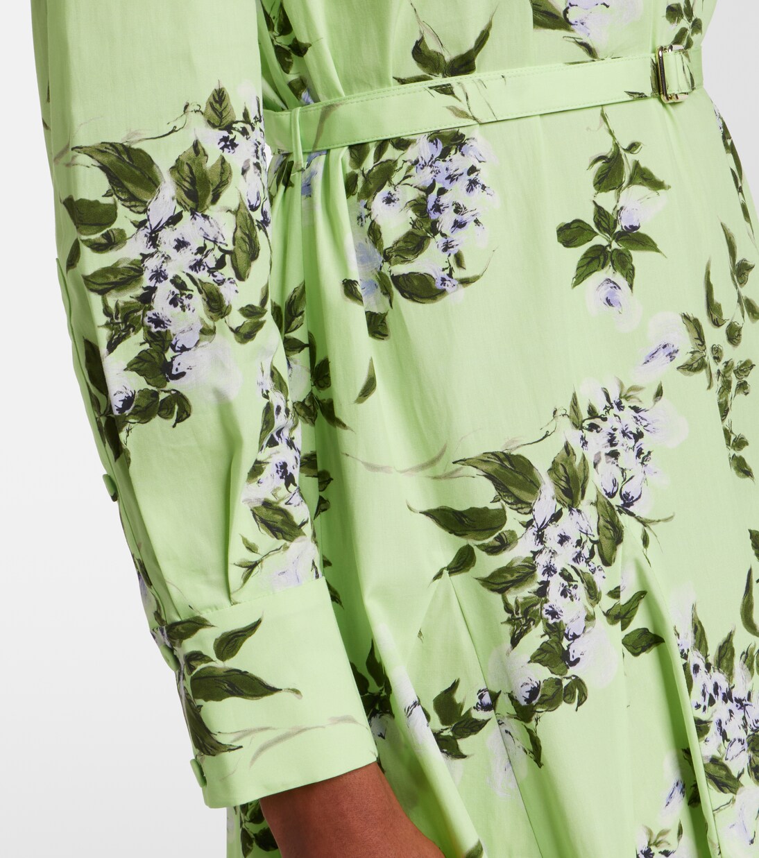 Abito midi Marione in cotone floreale | Emilia Wickstead