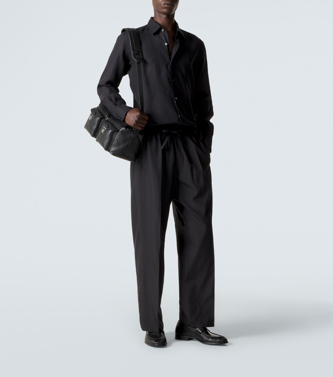 Leather penny loafers | Magnanni