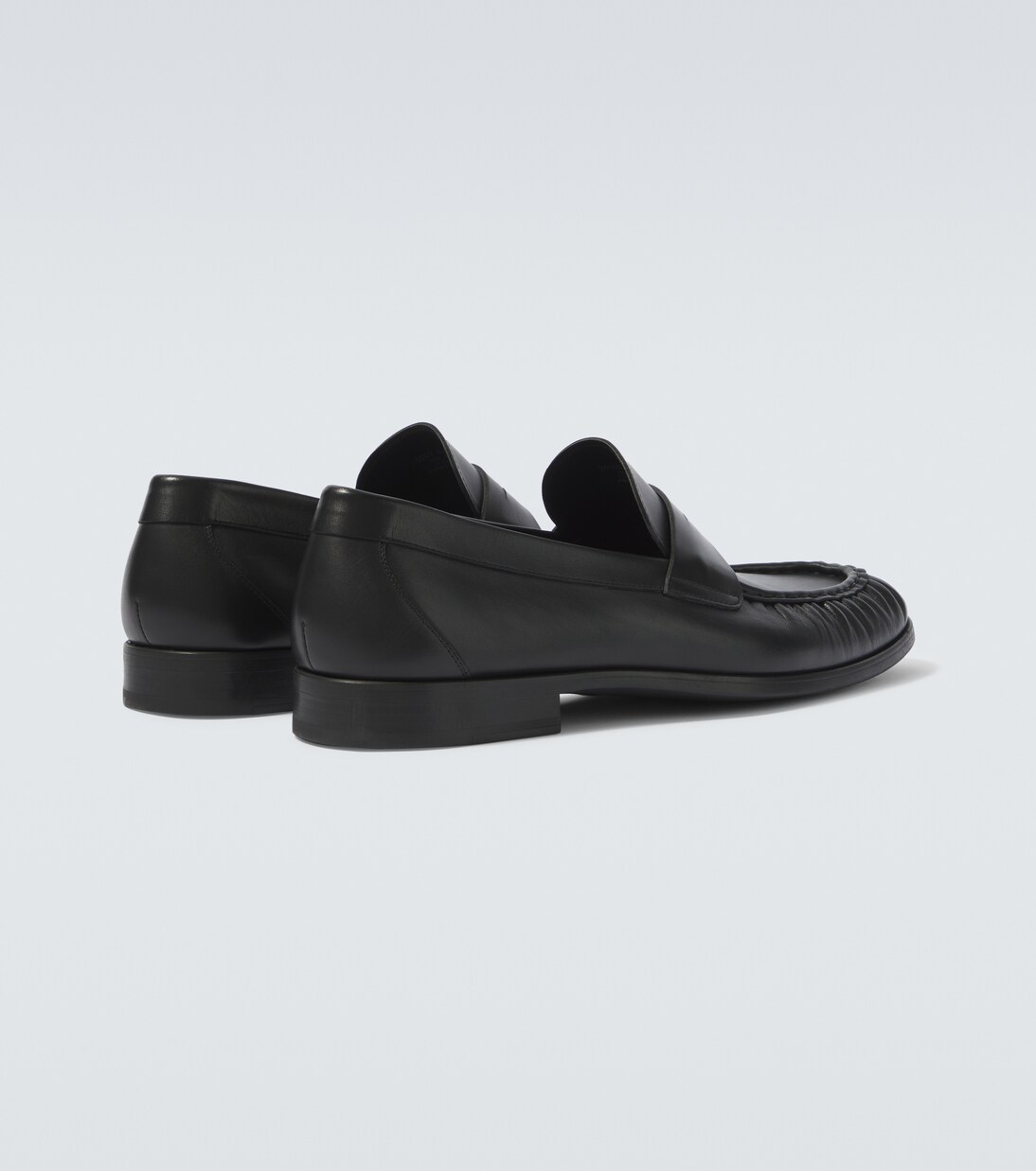 Leather penny loafers | Magnanni