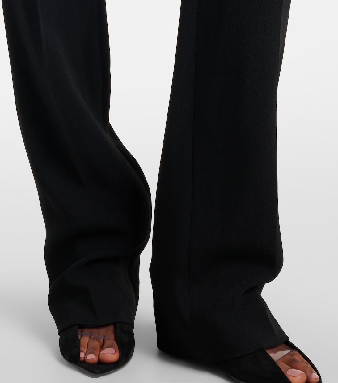 Crêpe straight pants | Valentino