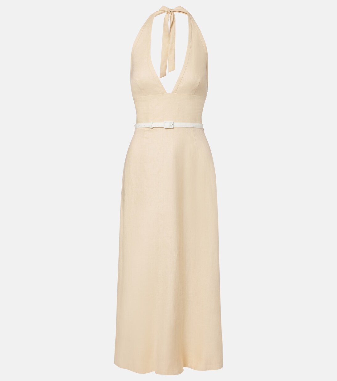 Abito midi Pamela in lino | Posse