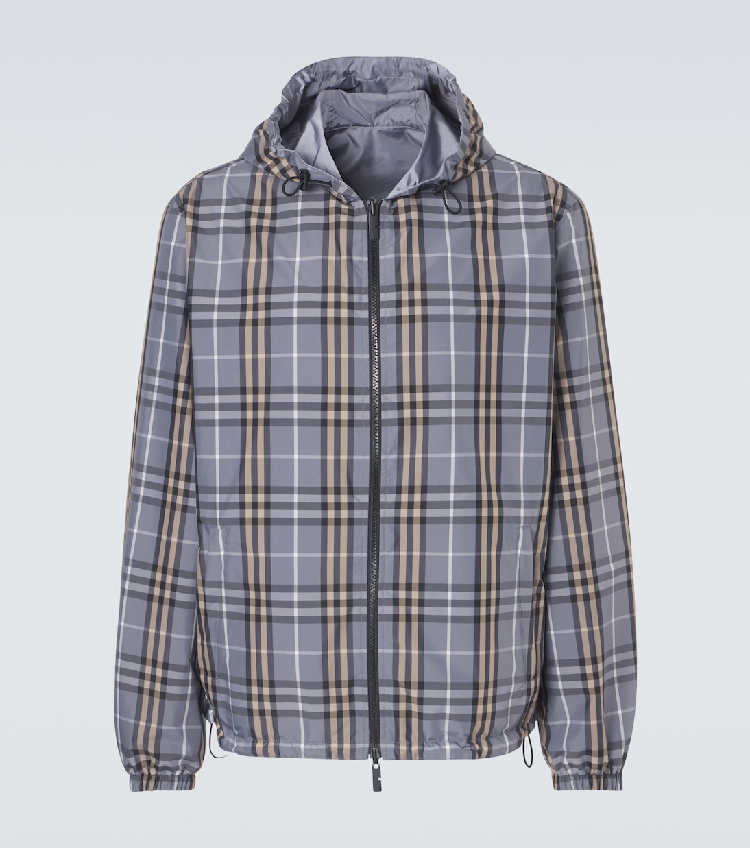 Burberry Check reversible hooded jacket | Burberry