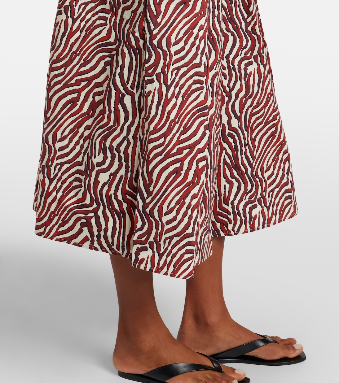 White Label Nessa printed cotton-blend maxi skirt | Proenza Schouler