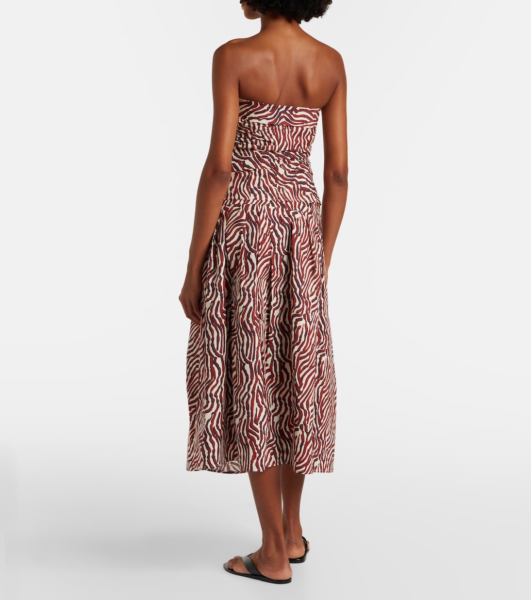 White Label Nessa printed cotton-blend maxi skirt | Proenza Schouler
