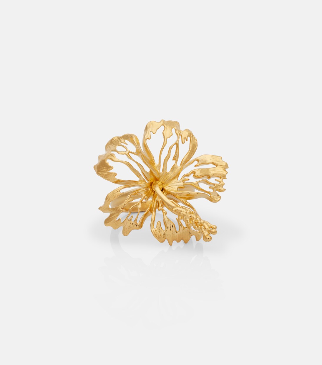 Hibiscus Flower ring | Oscar de la Renta