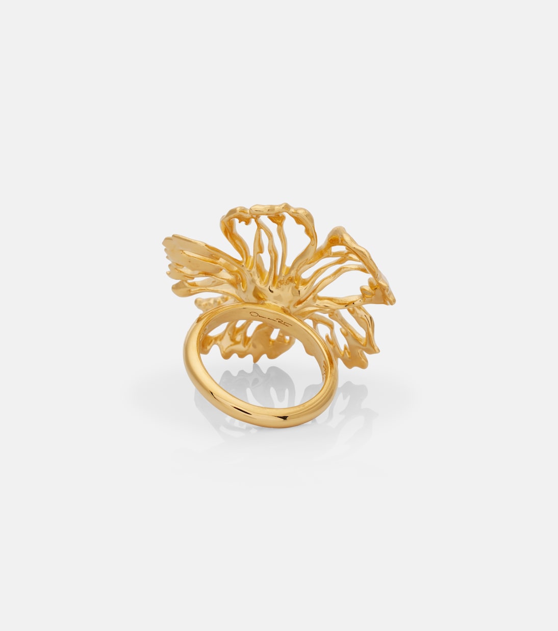 Hibiscus Flower ring | Oscar de la Renta