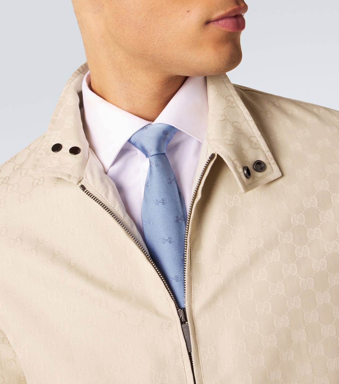 Cravate Horsebit en soie | Gucci
