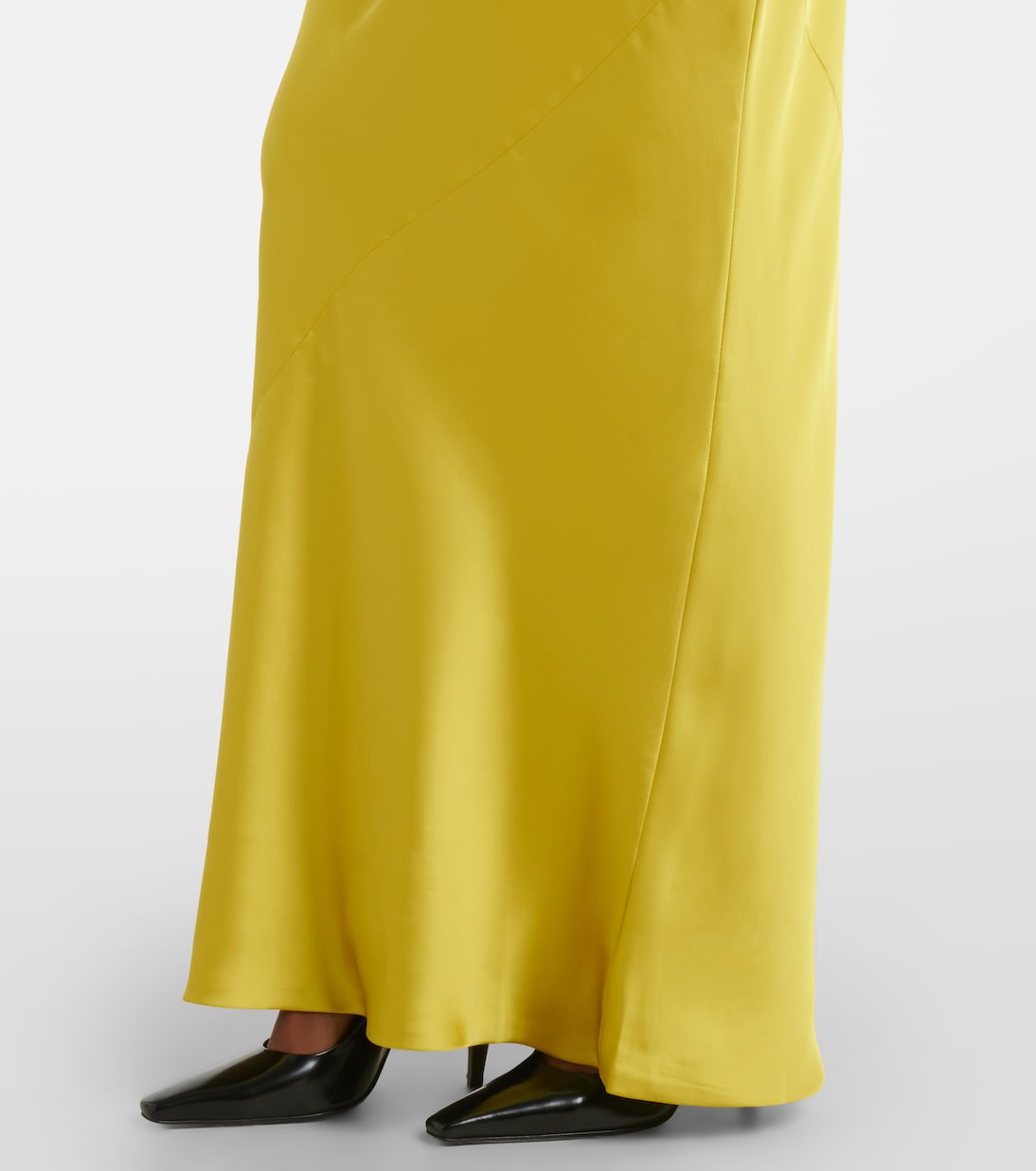 Maria satin gown | Norma Kamali