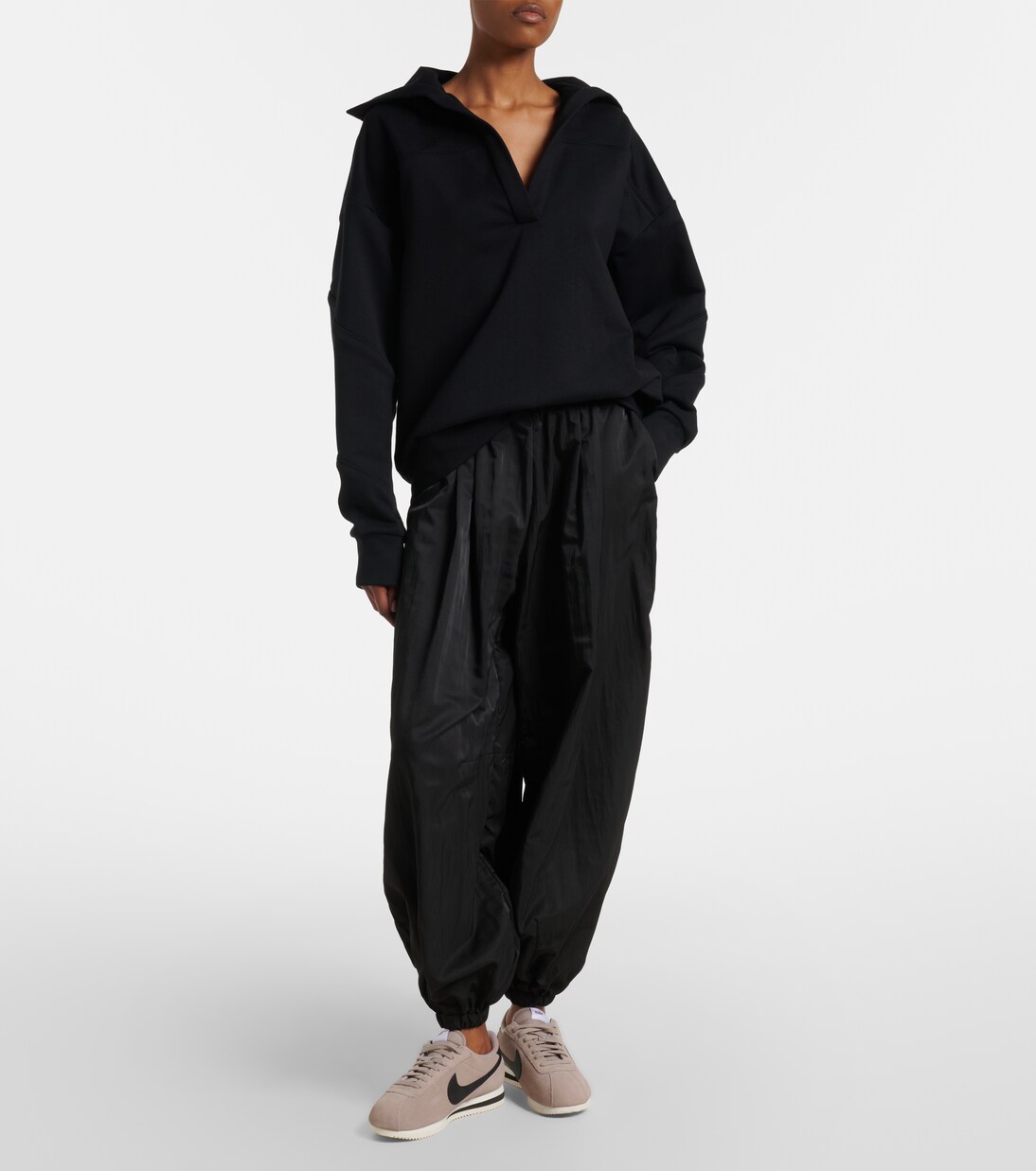 Pleated balloon pants | Norba