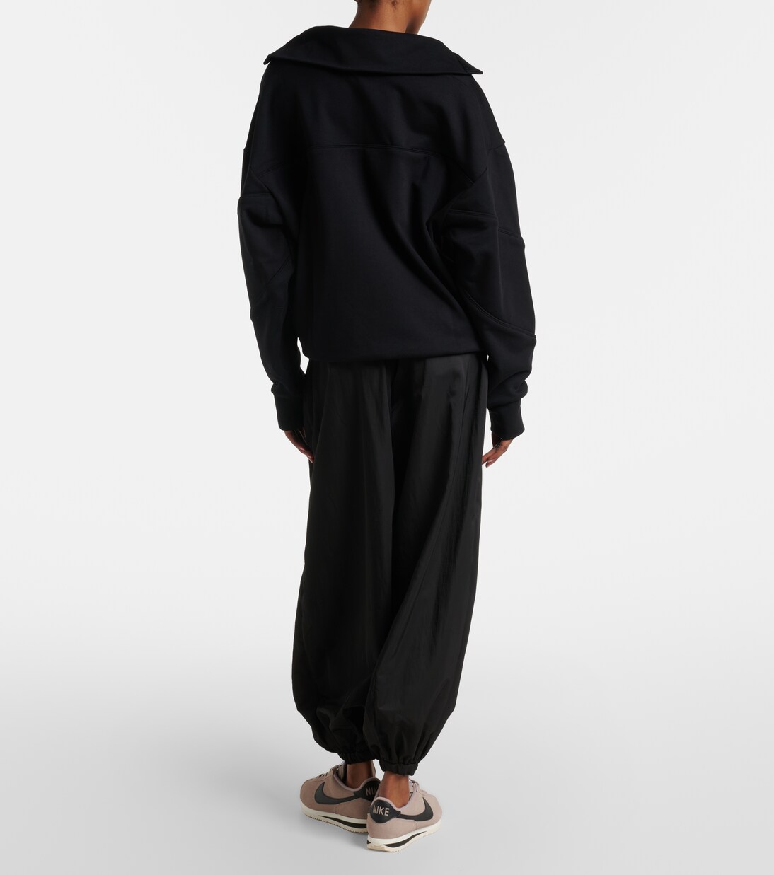 Pleated balloon pants | Norba