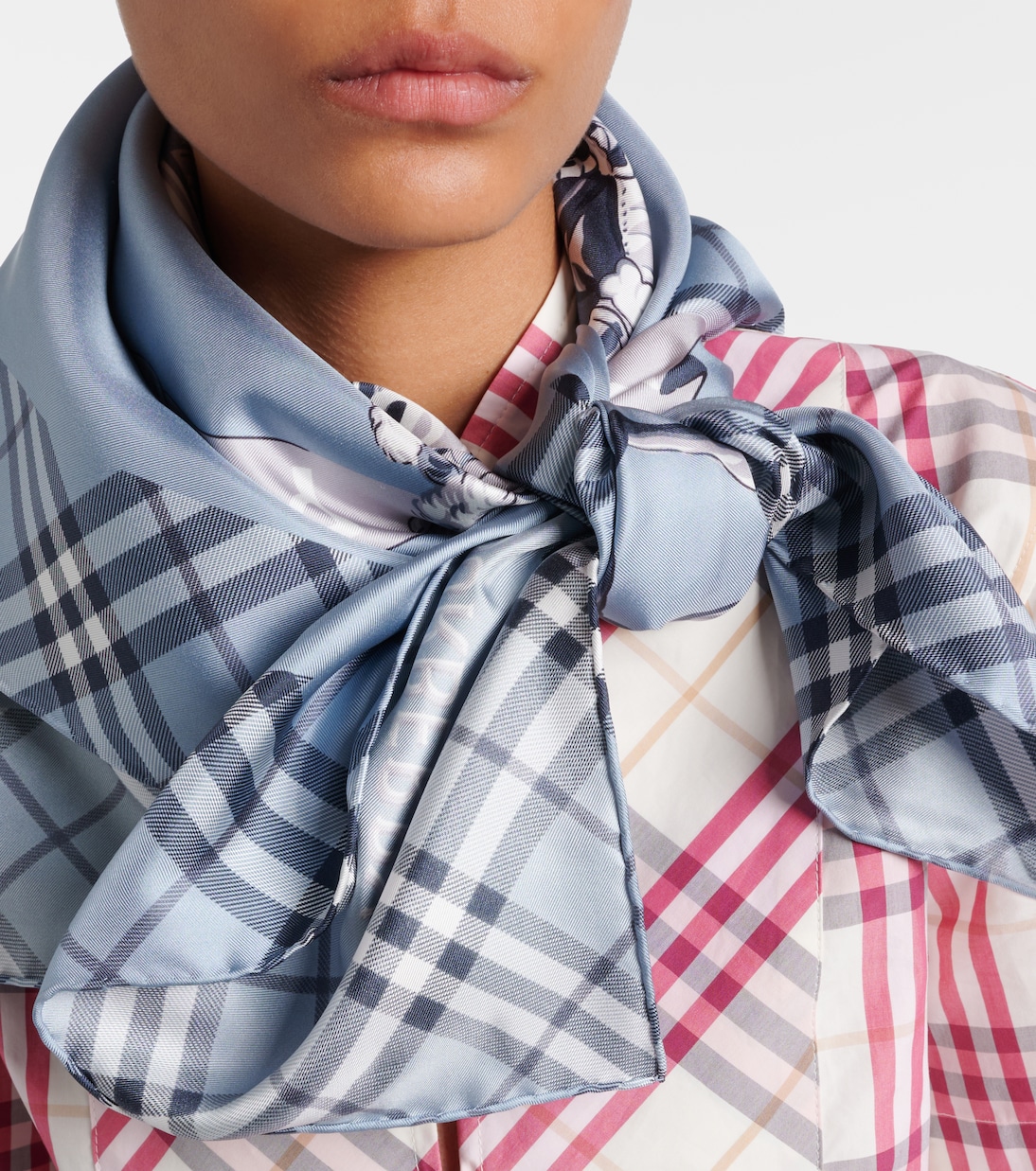 EKD silk twill scarf | Burberry