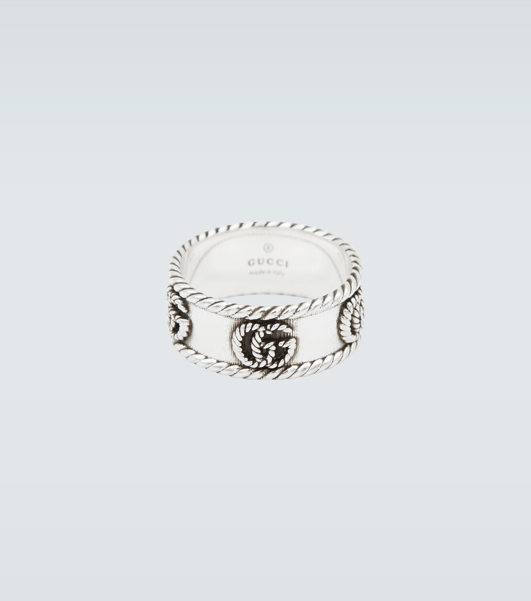 Ring Double G aus Sterlingsilber | Gucci