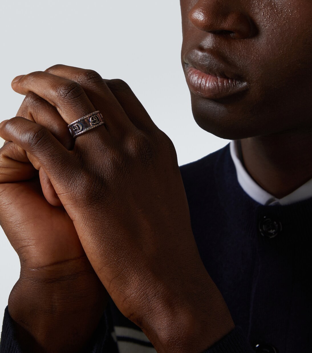 Ring Double G aus Sterlingsilber | Gucci