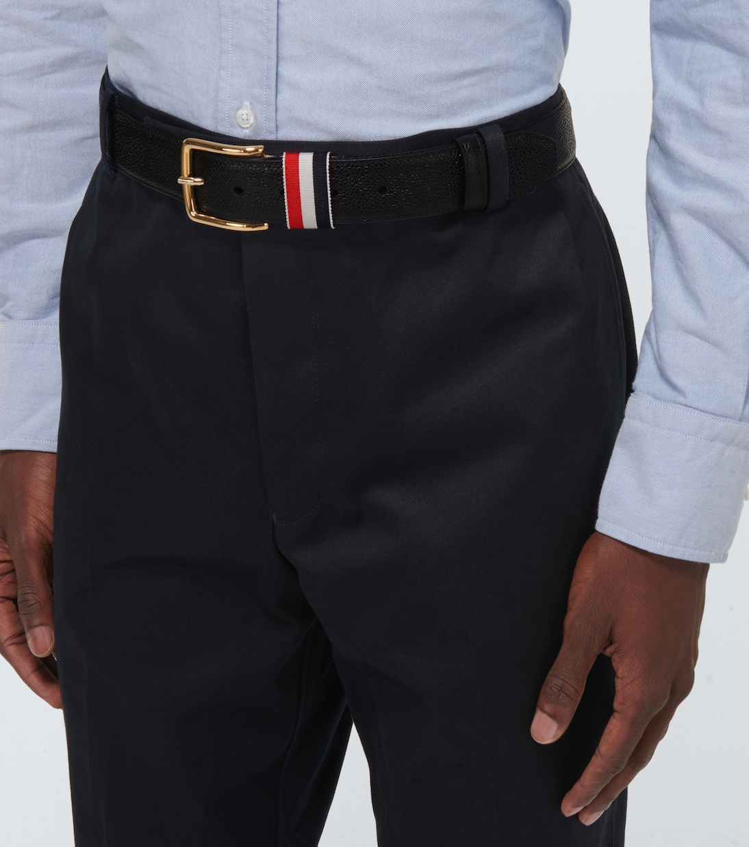Leather belt | Thom Browne