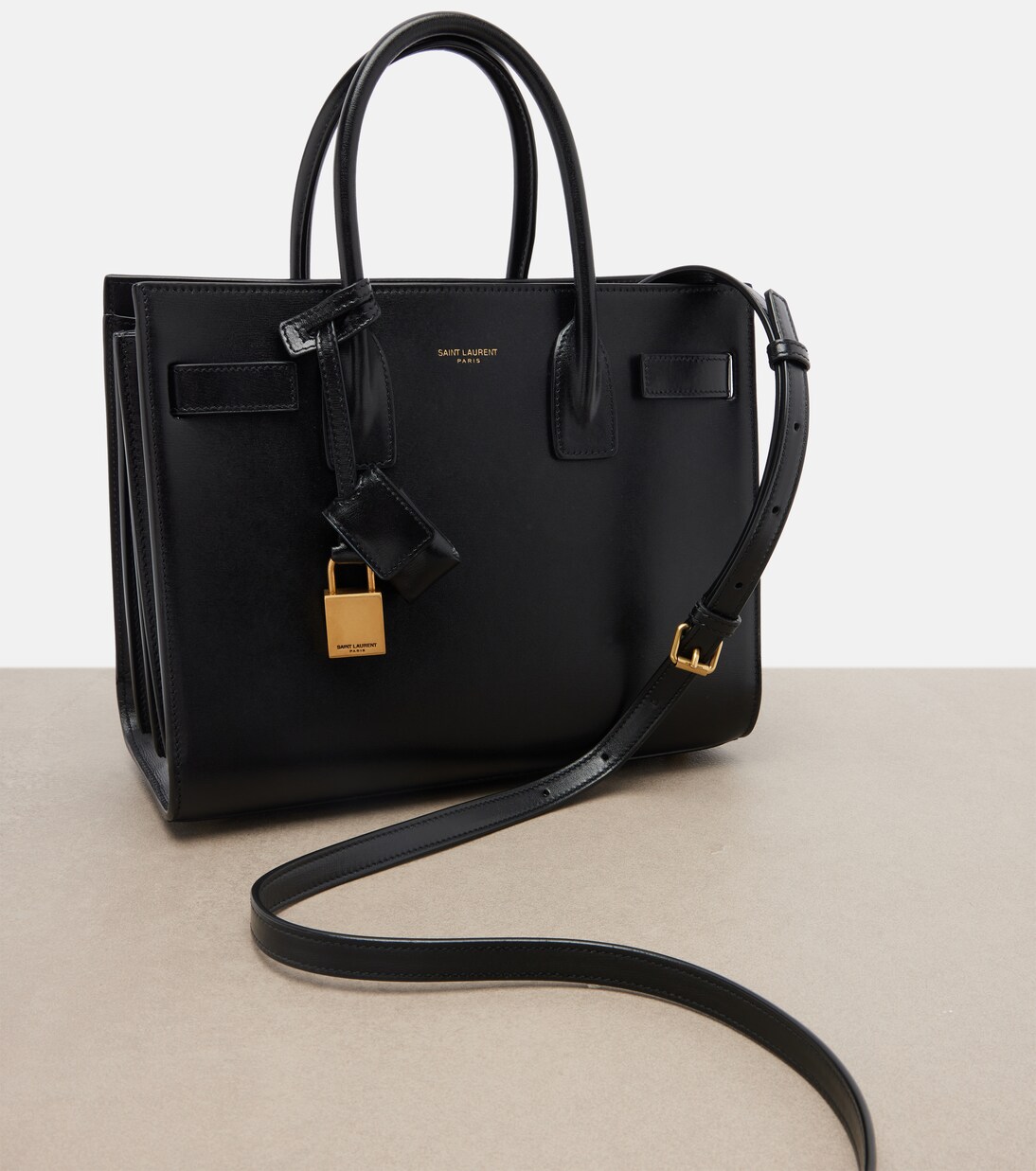 Tote Bag Sac De Jour Baby aus Leder | Saint Laurent