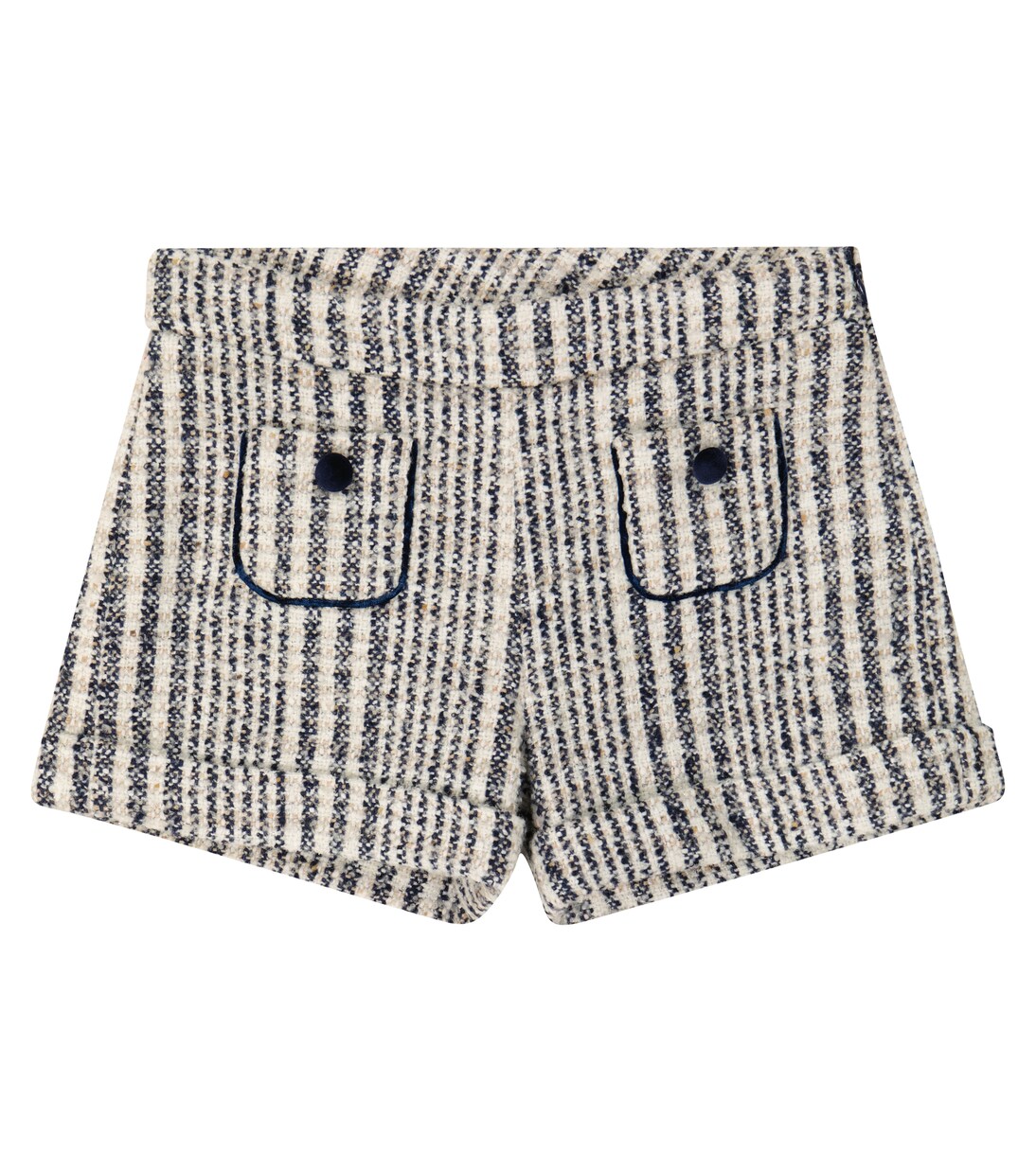Checked tweed shorts | Tartine et Chocolat