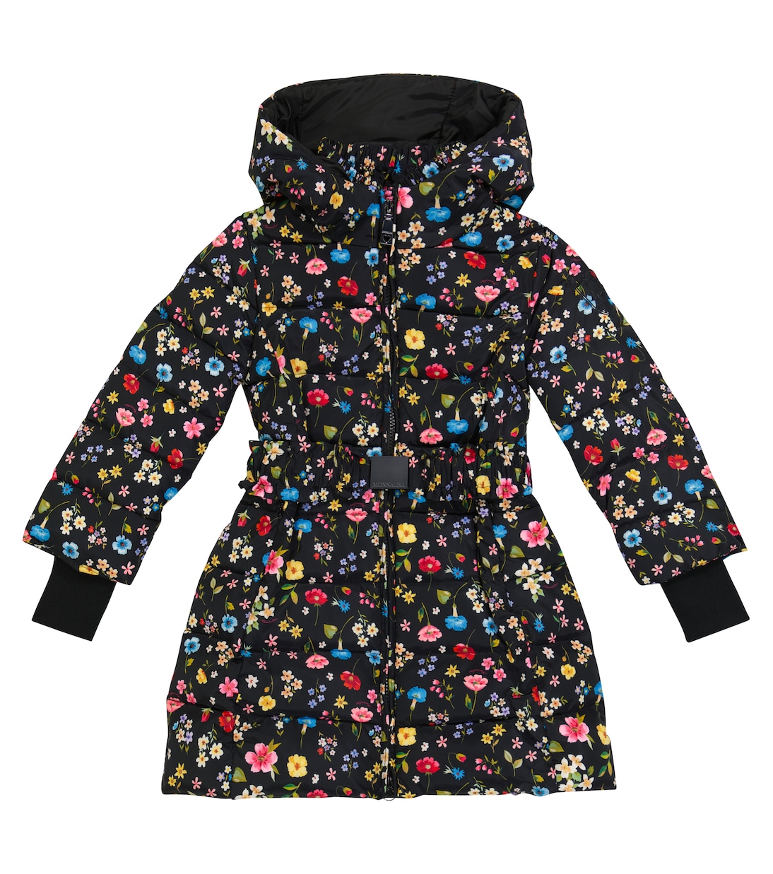 Floral padded coat | Monnalisa