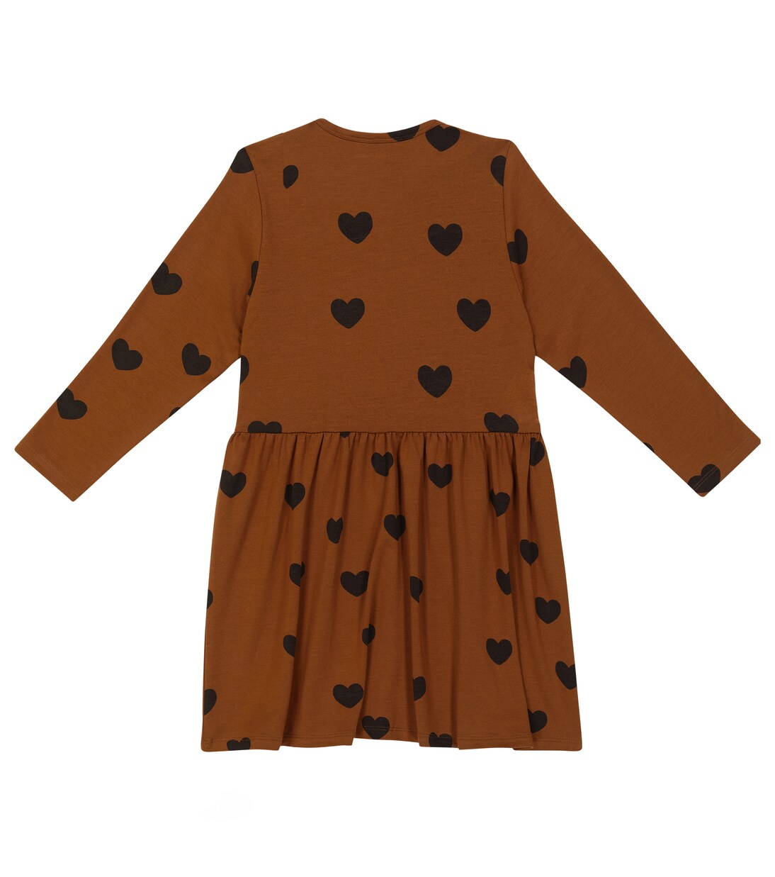 Hearts lyocell-blend dress | Mini Rodini