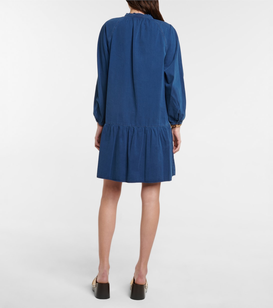 Natalia cotton-blend minidress | A.P.C.