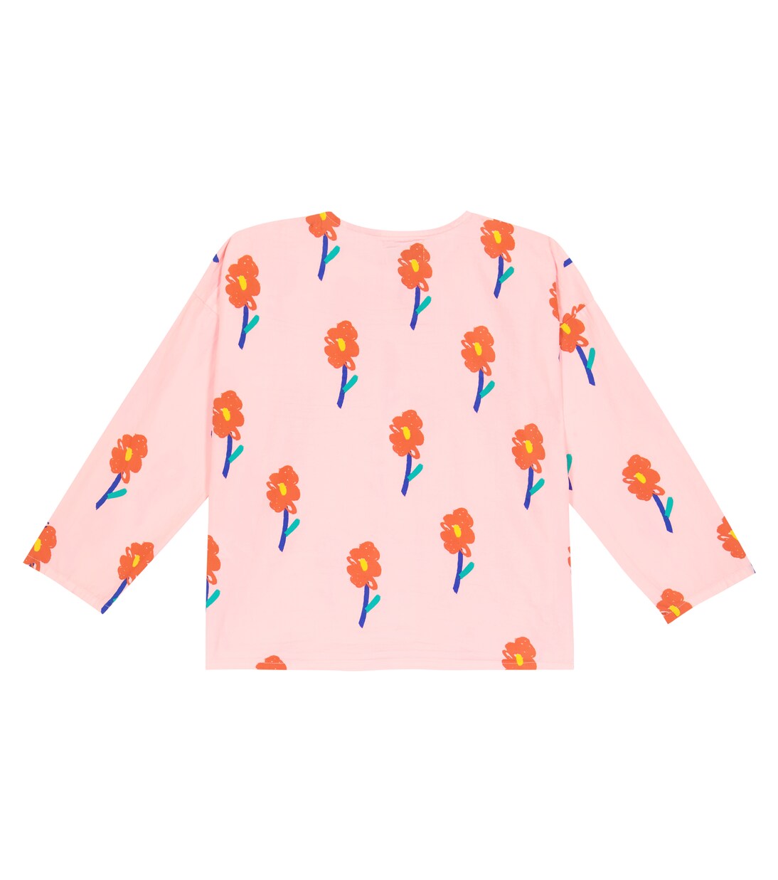 Floral cotton blouse | Bobo Choses