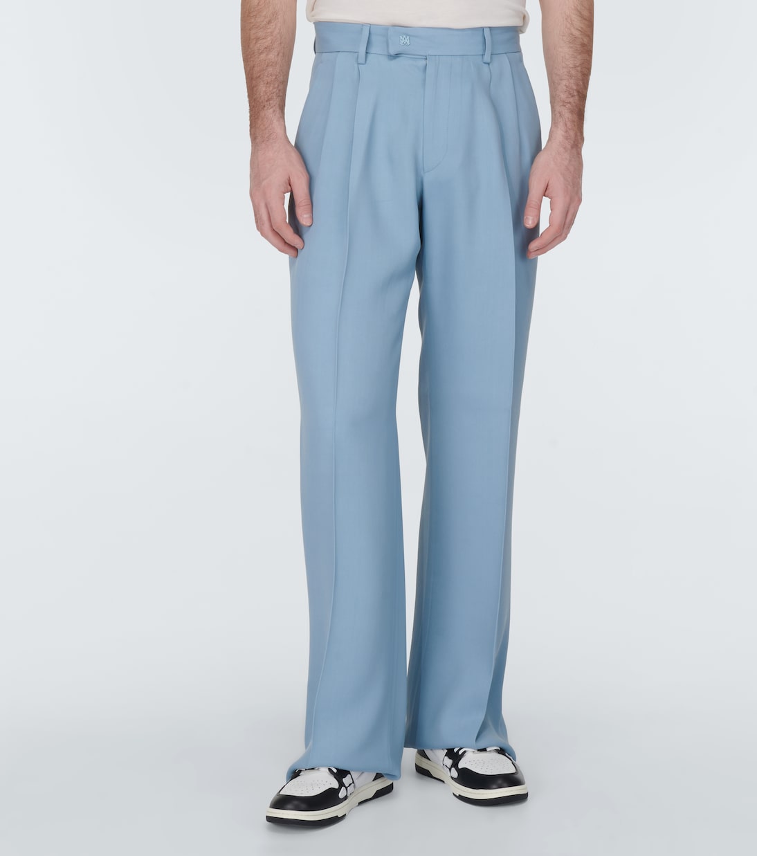 Wide-leg twill pants | Amiri