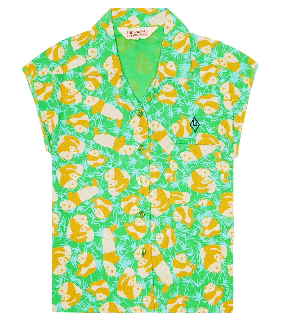 Kangaroo printed cotton T-shirt | The Animals Observatory